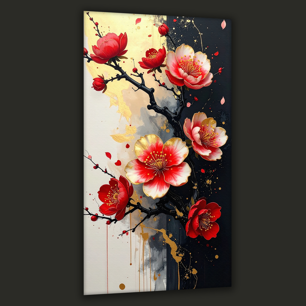 Blossom of Dawn (Portrait Canvas Edition)