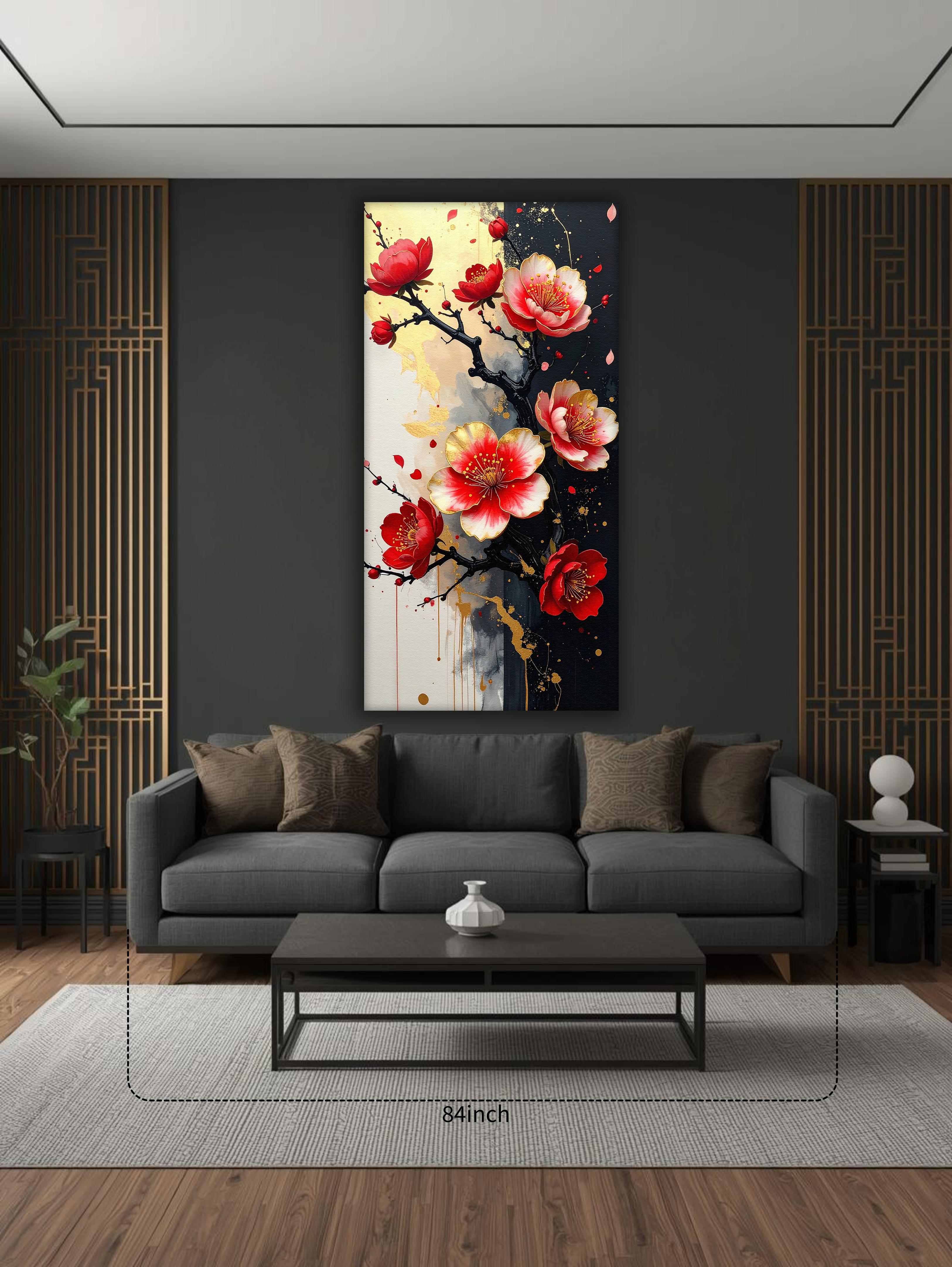 Blossom of Dawn (Portrait Canvas Edition)