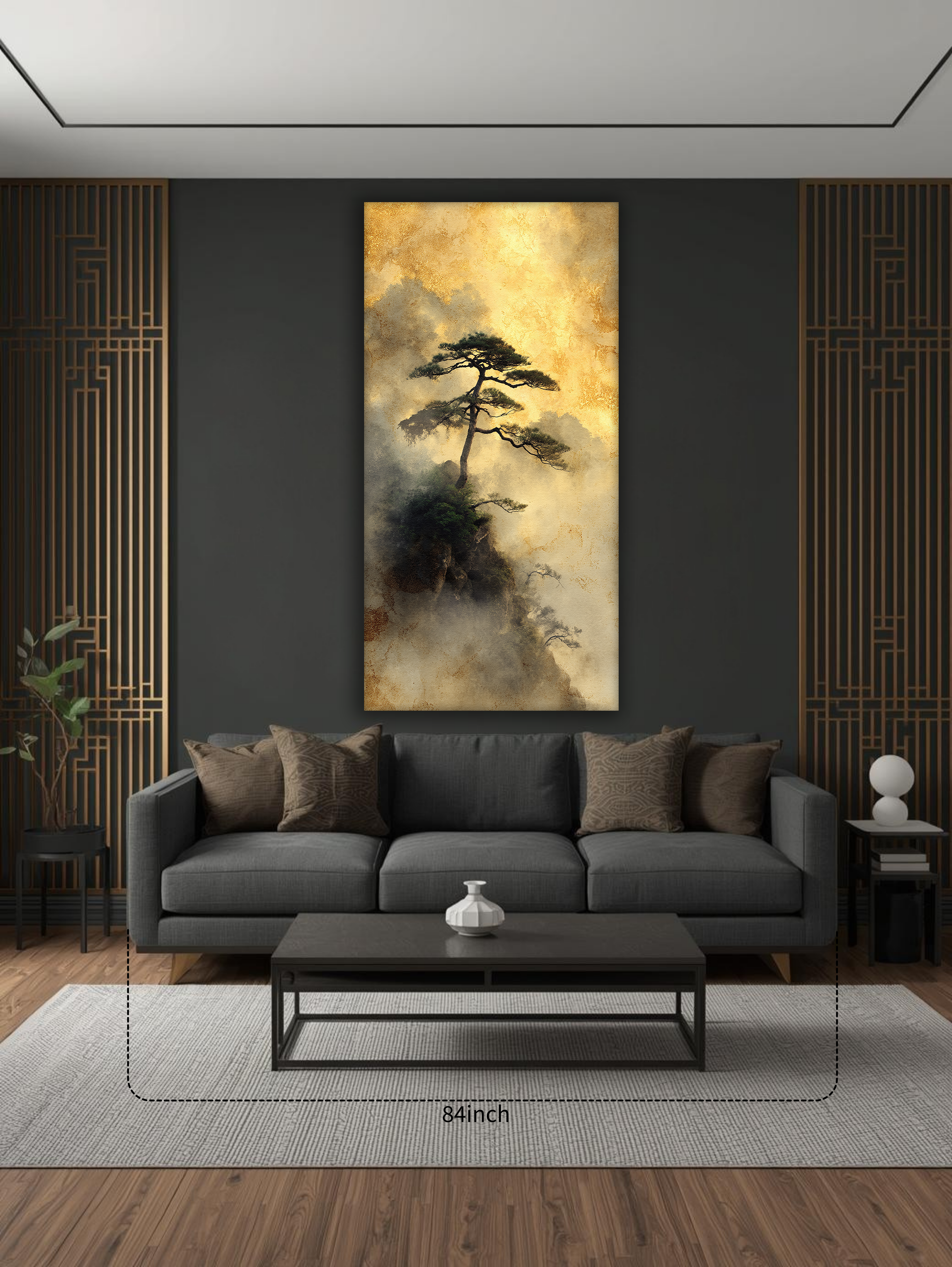 Pine of Eternal Dawn (Portrait Canvas Edition)