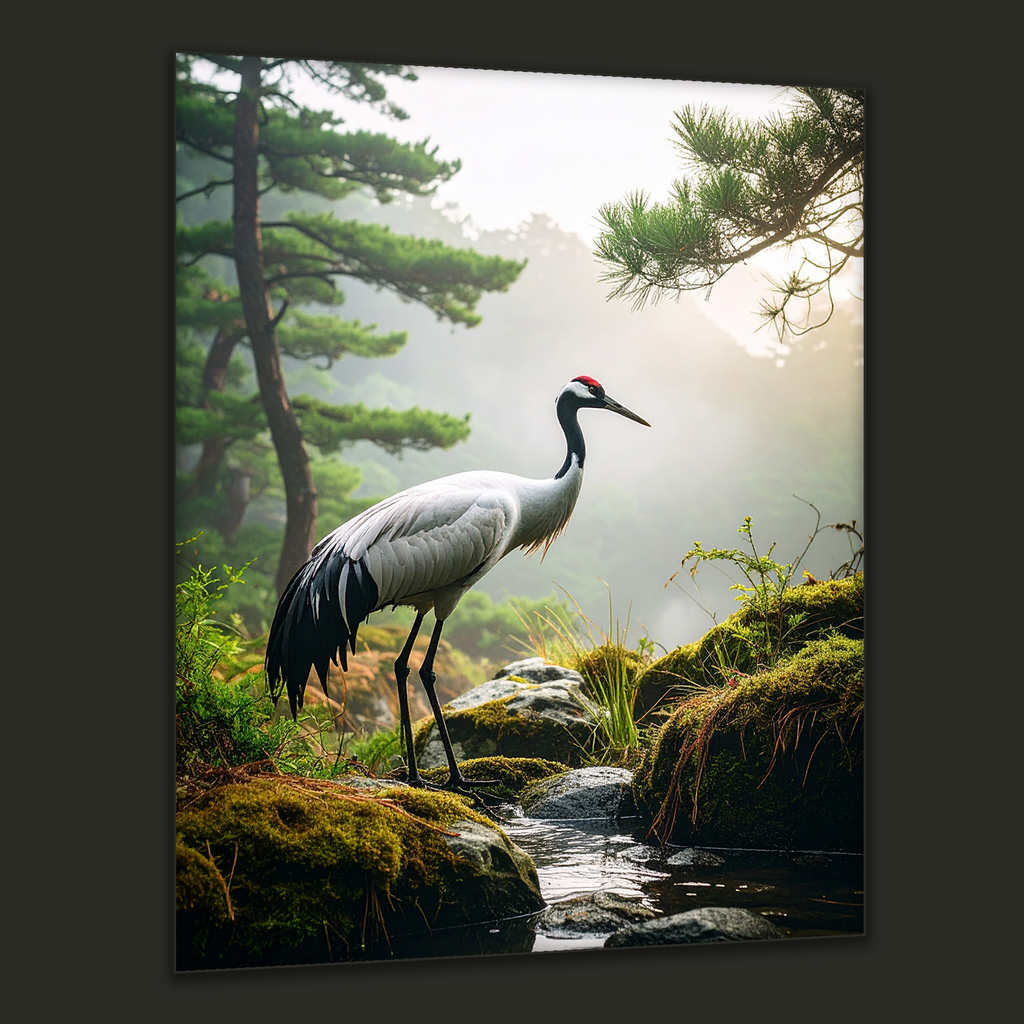 Crane of Dawn (Metal Art Edition)