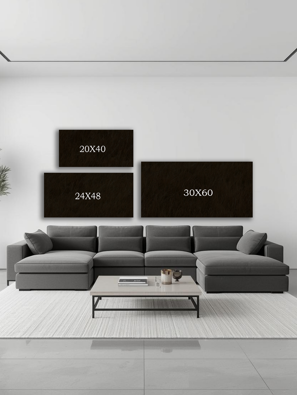 Golden Moon over Serene Valleys (Landscape Canvas Edition)