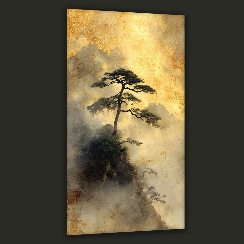 Pine of Eternal Dawn (Portrait Canvas Edition)