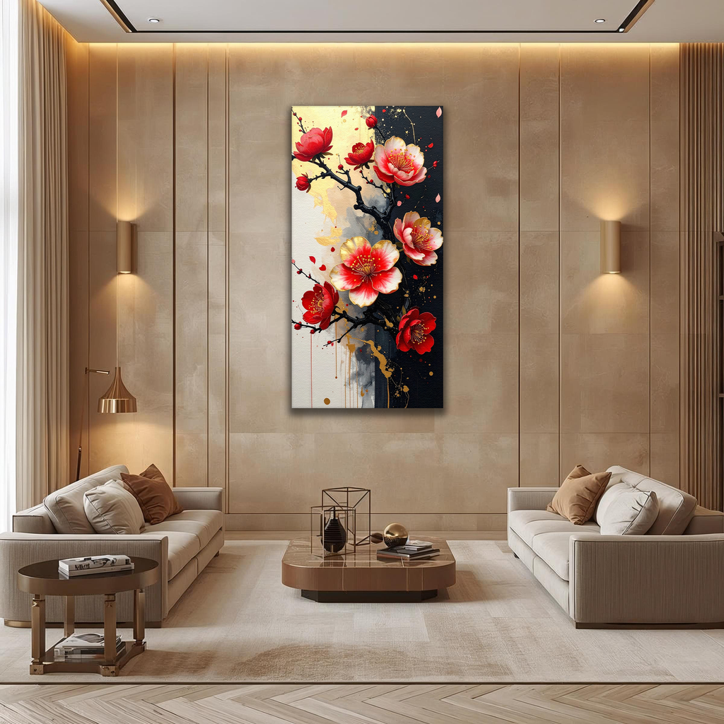 Blossom of Dawn (Portrait Canvas Edition)