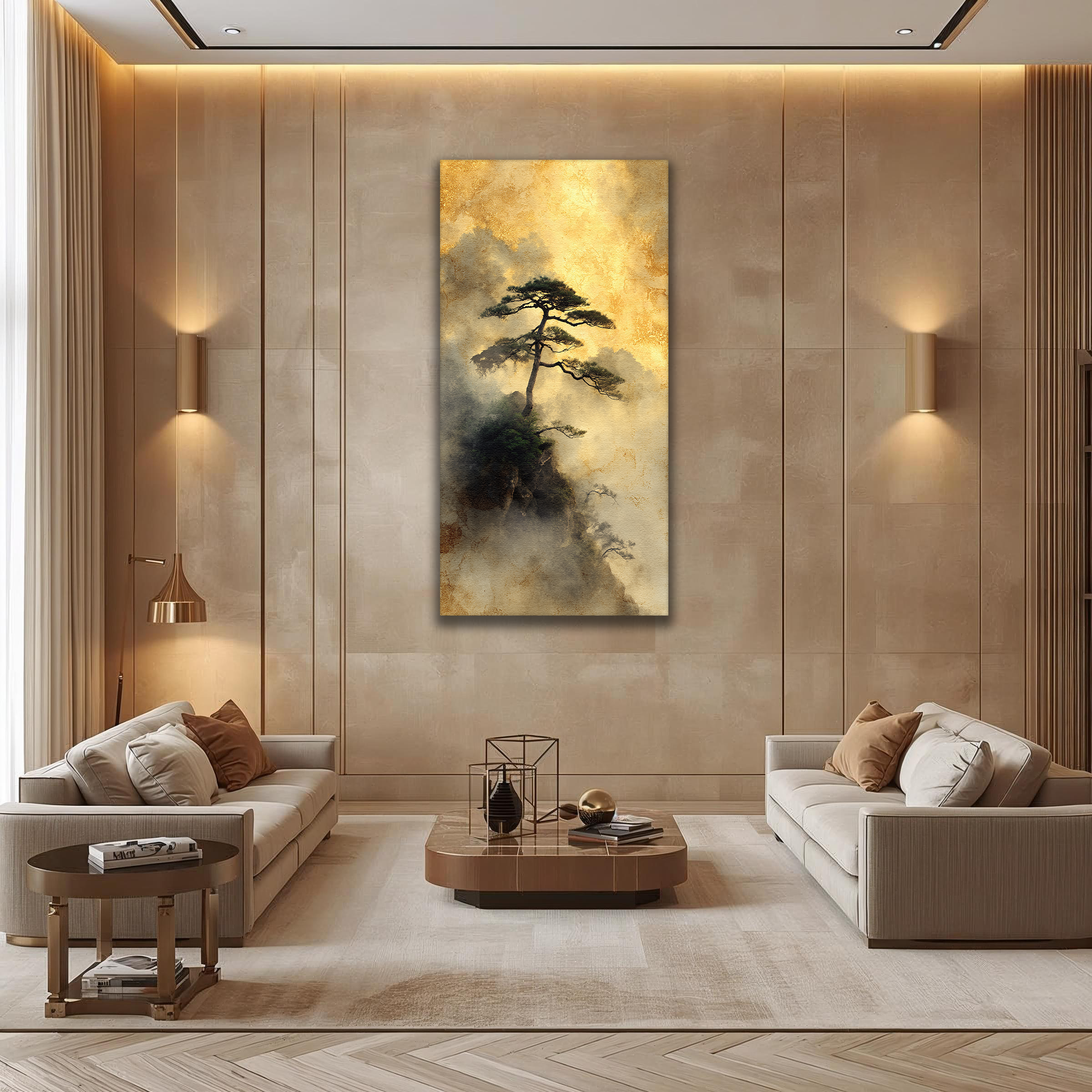 Pine of Eternal Dawn (Portrait Canvas Edition)