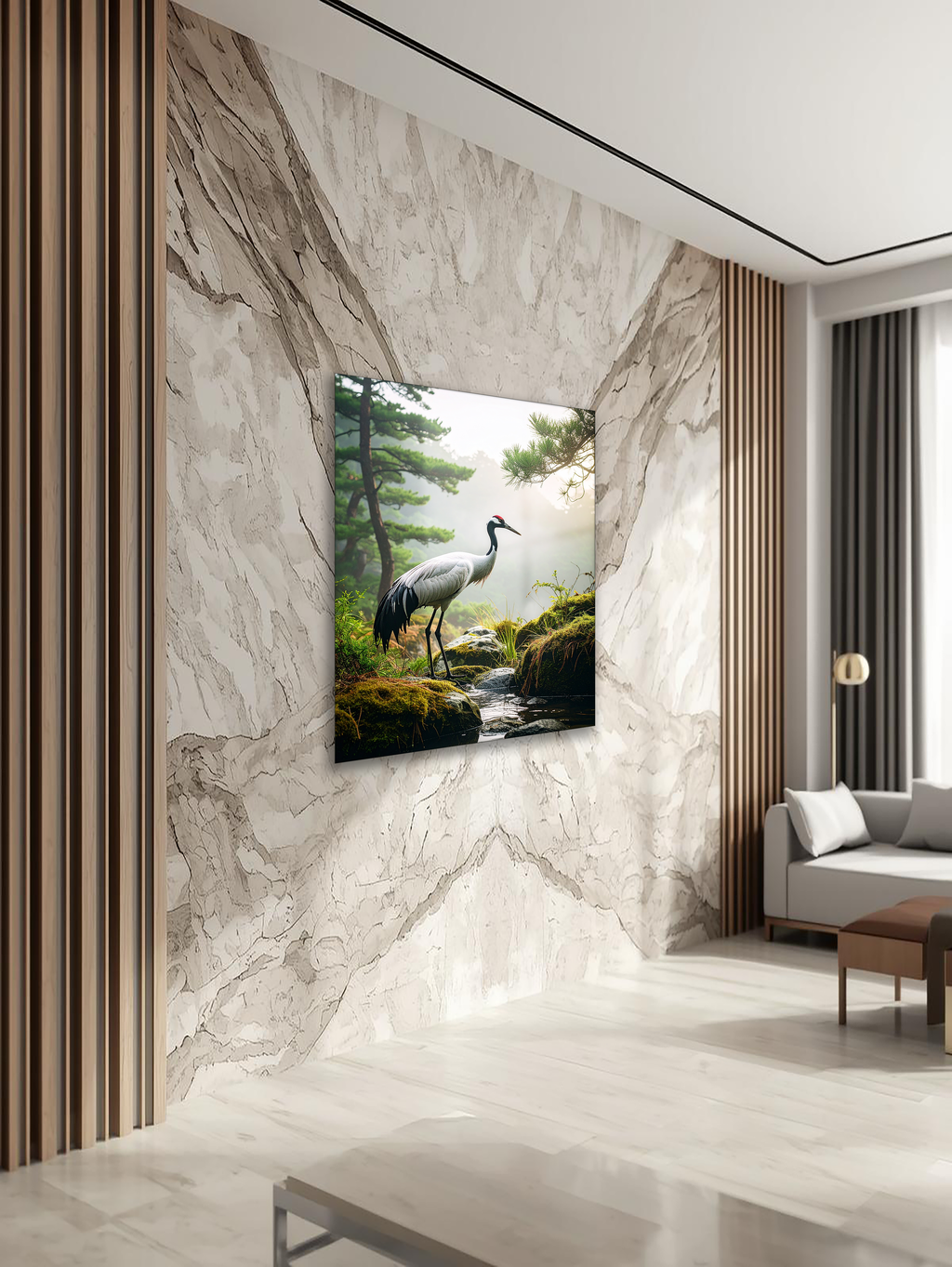 Crane of Dawn (Metal Art Edition)