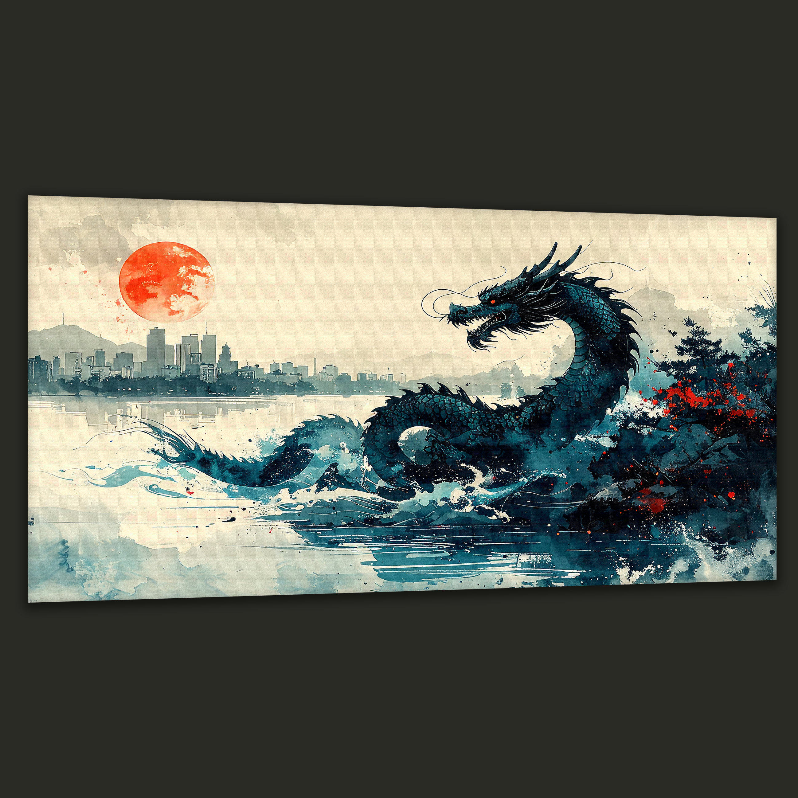 Guardian of the Han River (Landscape Canvas Edition)