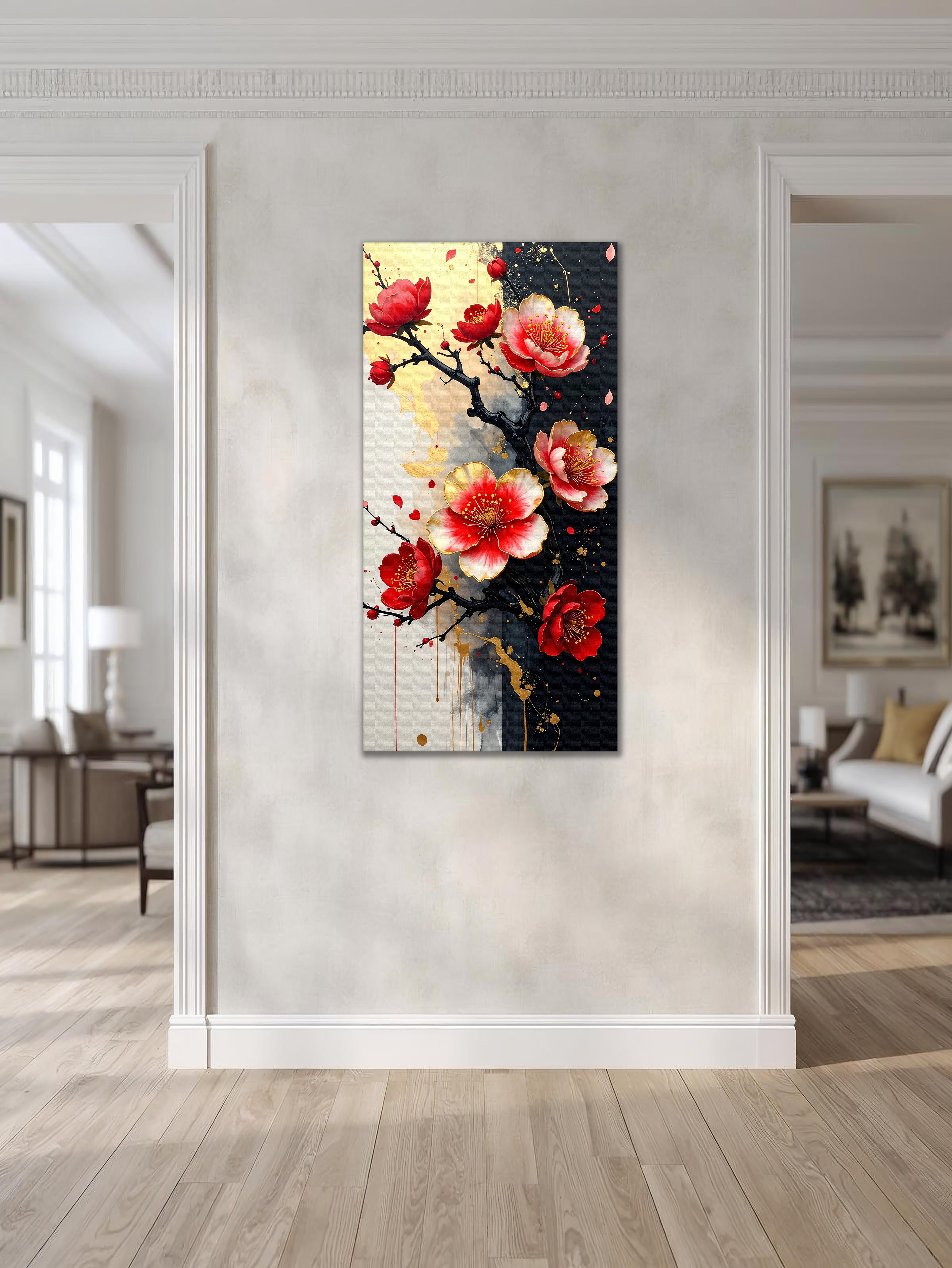 Blossom of Dawn (Portrait Canvas Edition)