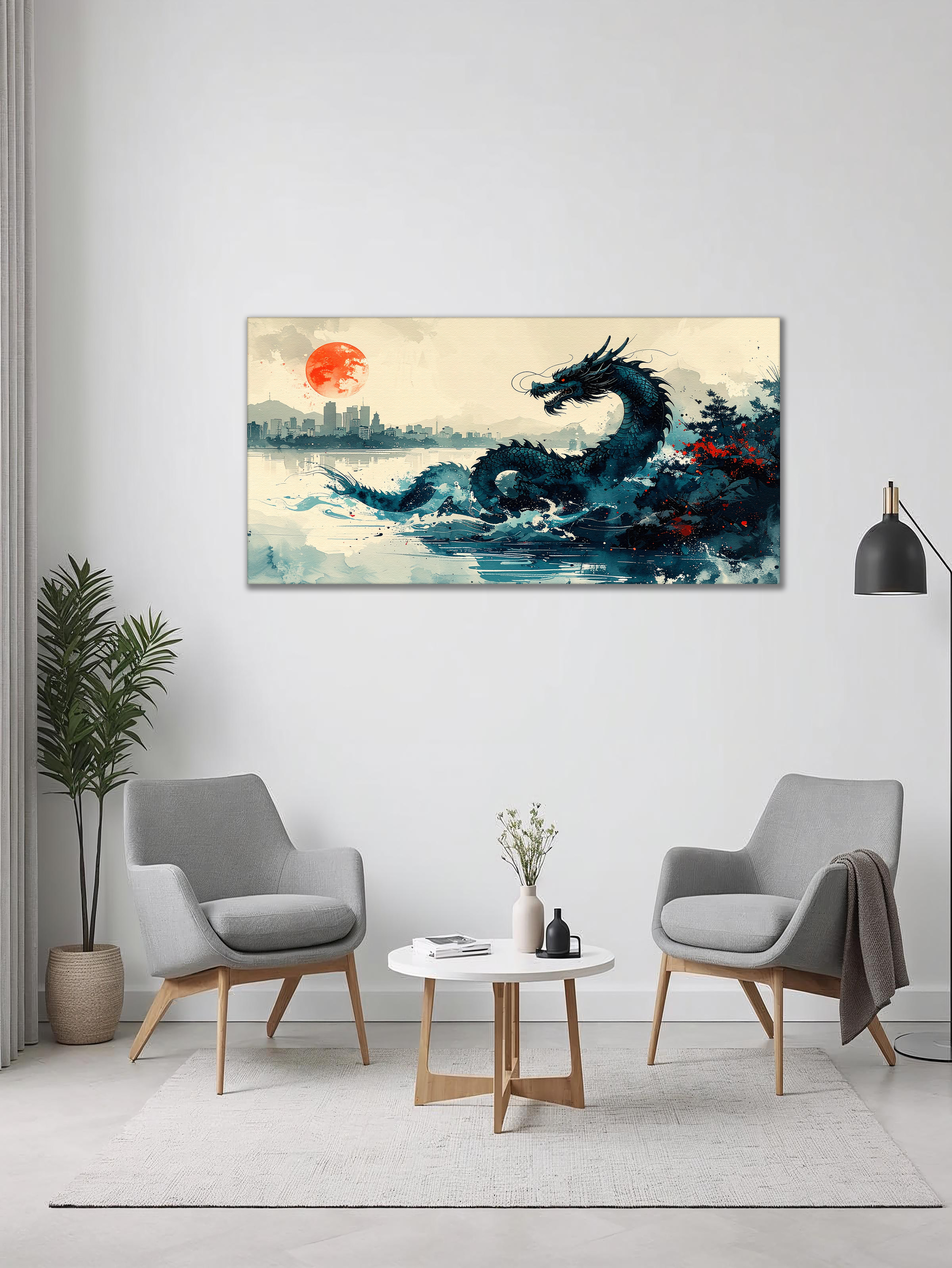 Guardian of the Han River (Landscape Canvas Edition)