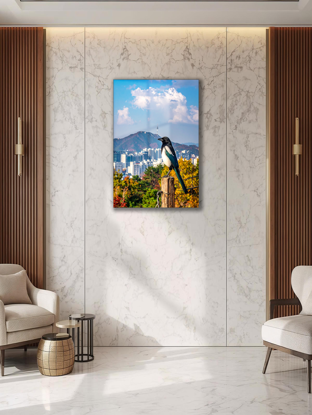 Guardian of Seoul Sky (Metal Art Edition)