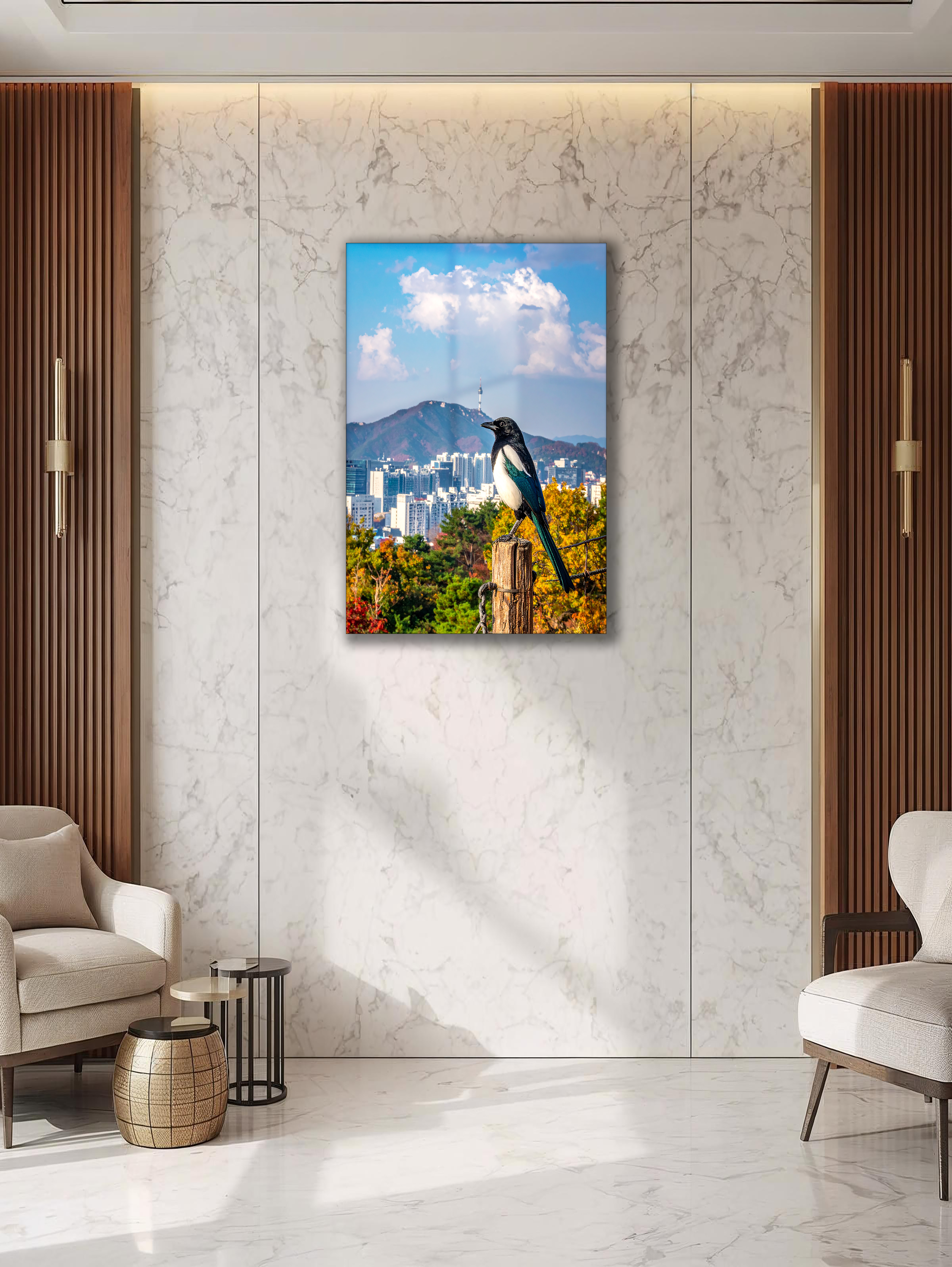 Guardian of Seoul Sky (Metal Art Edition)