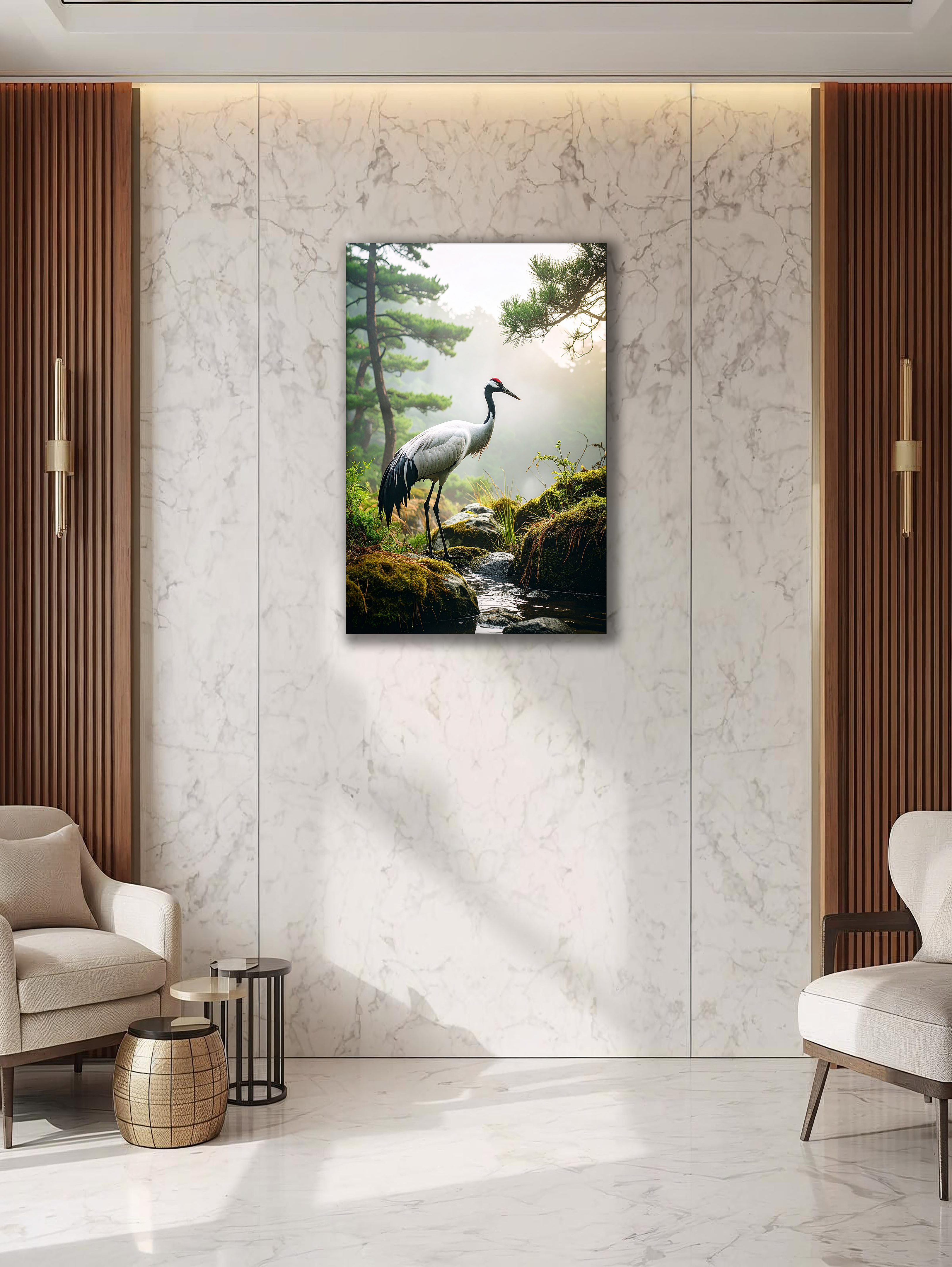 Crane of Dawn (Metal Art Edition)