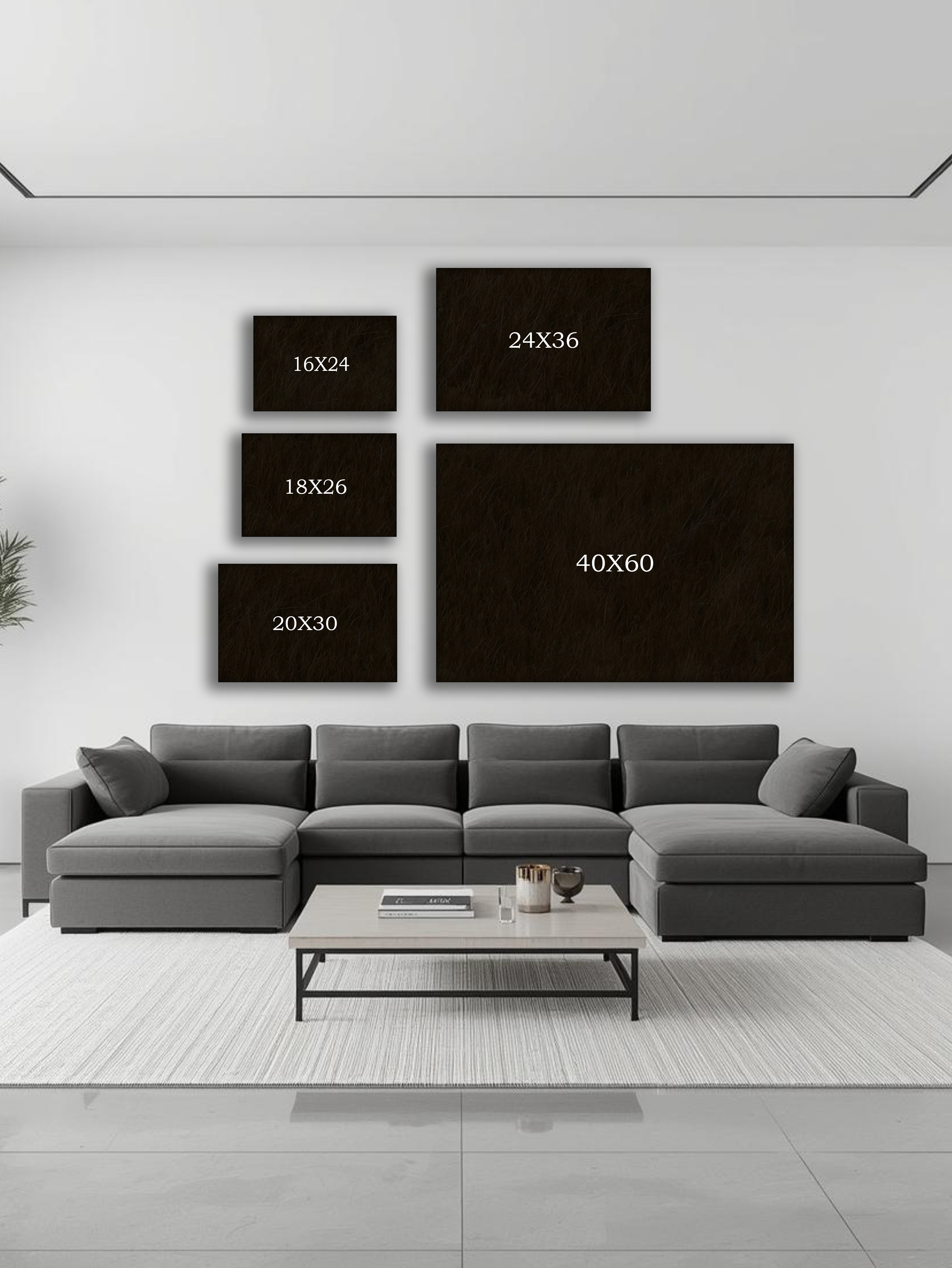 Moonlit Serenity over Korean Mountains – Korean Landscape Canvas Art